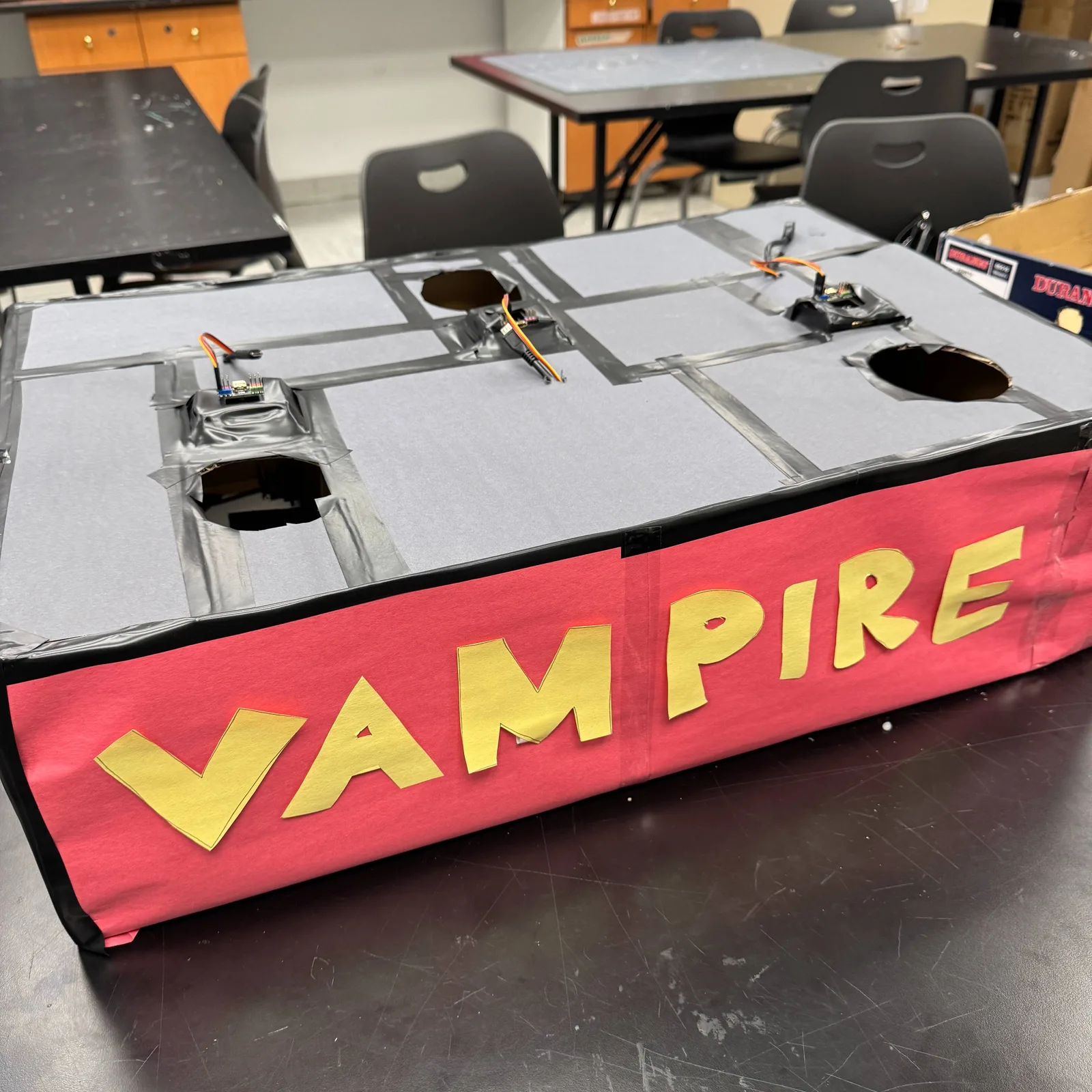 Final Vampire Slayer cardboard game build